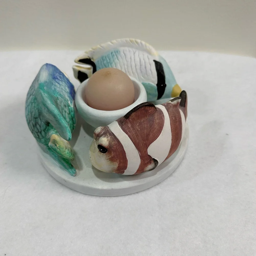 Decorative Fish Ceramic Candle Holder